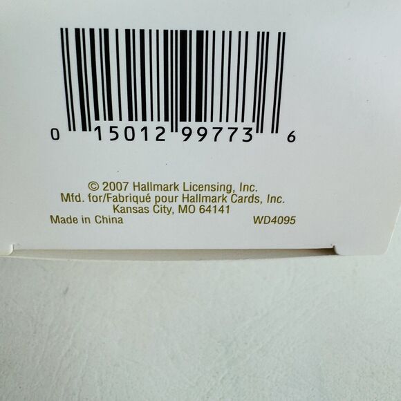 Hallmark Keepsake Ornament Peppermint Pup Puppy Christmas 2007 New - Picture 4 of 5